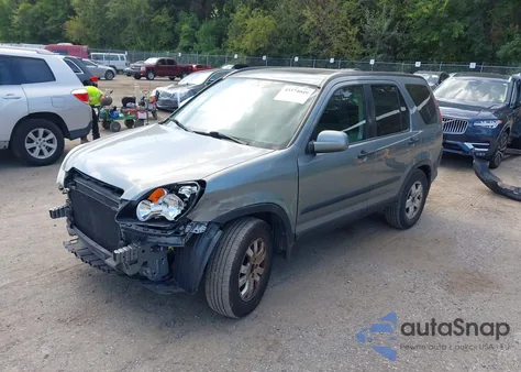 2005 Honda Cr-V Ex from USA, damaged, VIN SHSRD78855U329714